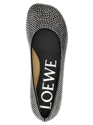 'Toy' ballet flats 100% goat leather LOEWE Black