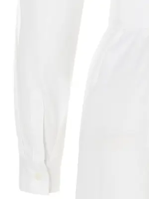 'Laura’ dress 100% cotton LE TWINS White