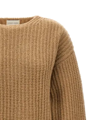 'Lola' sweater Woman LOULOU STUDIO Beige