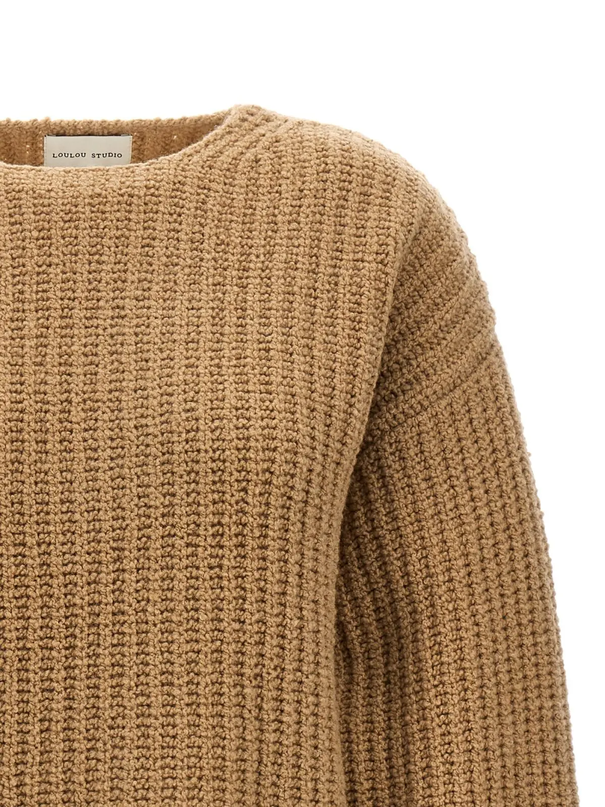 Светр Lola Loulou Studio Бежевий 3 'Lola' sweater Woman LOULOU STUDIO Beige