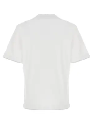 Double layer t-shirt M0B137427CW787 BRUNELLO CUCINELLI White