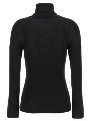 Silk cashmere turtleneck sweater MAK1332YAX752LB999 TOM FORD Black