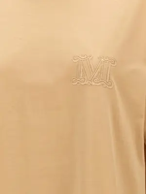 'Mango' t-shirt 100% cotton MAX MARA Beige