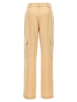 Satin cargo pants MH330DS99G288 MICHAEL MICHAEL KORS Beige
