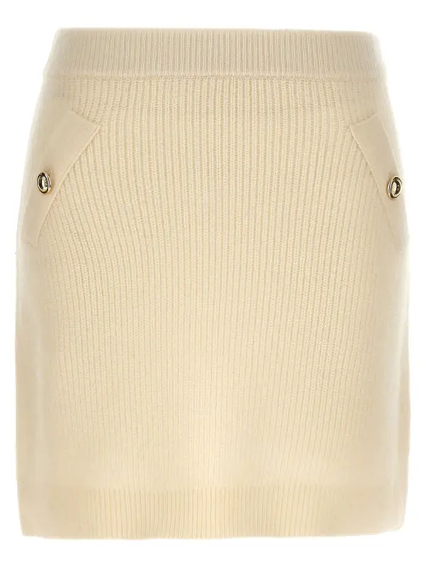 Knitted skirt MICHAEL MICHAEL KORS White