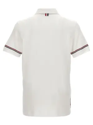 'RWB' polo shirt MJP193AJ0129100 THOM BROWNE White