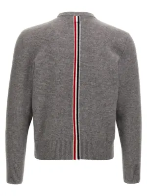 'RWB' sweater MKA518AY1029055 THOM BROWNE Gray
