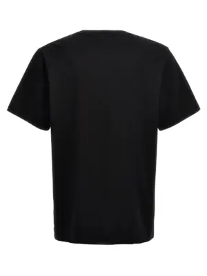'Speedy Fox' T-shirt MM00125KJ0008P199 MAISON KITSUNE Black