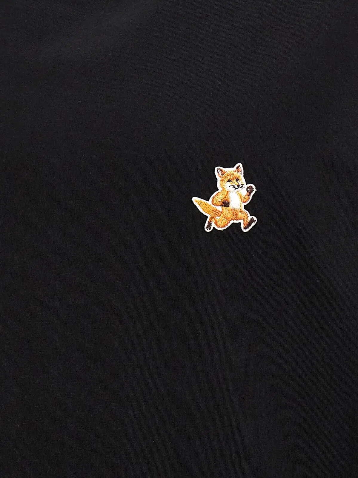 Футболка Maison Kitsune 'Speedy Fox' Чорна 4 'Speedy Fox' T-shirt 100% cotton MAISON KITSUNE Black