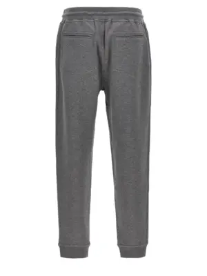 Cotton blend joggers MM8313233GC1253 BRUNELLO CUCINELLI Gray