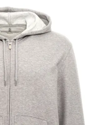 Hoodie Man BRUNELLO CUCINELLI Gray