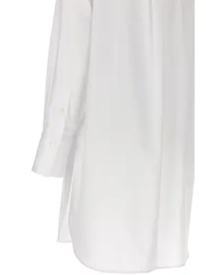 Long plastron tuxedo shirt 100% cotton ALBERTO BIANI White