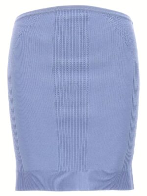 'Mix' skirt HERVE LEGER Light Blue