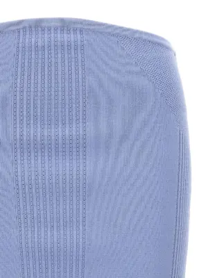 'Mix' skirt Woman HERVE LEGER Light Blue