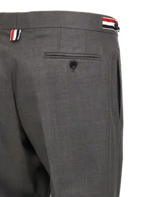'RWB' trousers 100% wool THOM BROWNE Gray