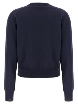 'Baby Fox' cardigan MW00507KT1036P492 MAISON KITSUNE Blue