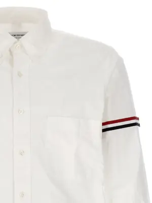 RWB shirt Man THOM BROWNE White