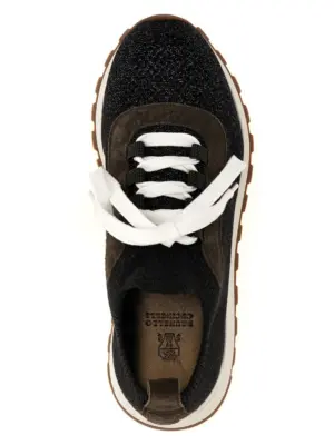 Lurex sneakers  BRUNELLO CUCINELLI Gray