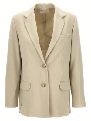 Logo band blazer HELMUT LANG Beige