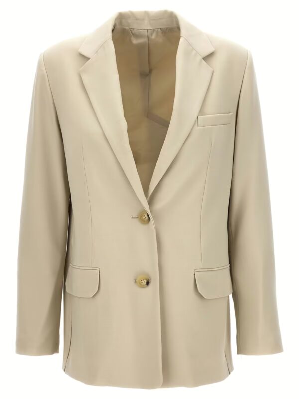 Logo band blazer HELMUT LANG Beige