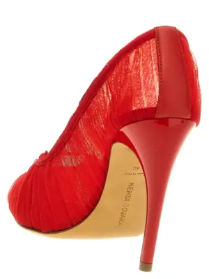 Tulle pumps ND23FWSC41010ARED NENSI DOJAKA Red