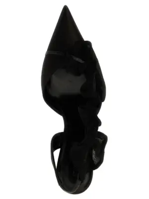 Slingback ruffles Woman NENSI DOJAKA Black