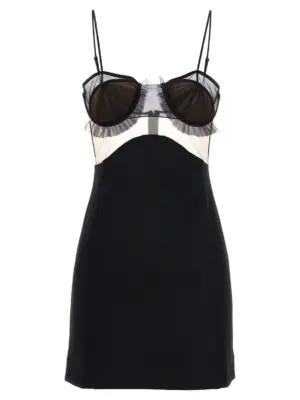 'Explosive Flower Bra' dress NENSI DOJAKA Black