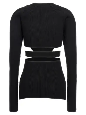 Cut-out sweater NDAW23KT029BLACK NENSI DOJAKA Black