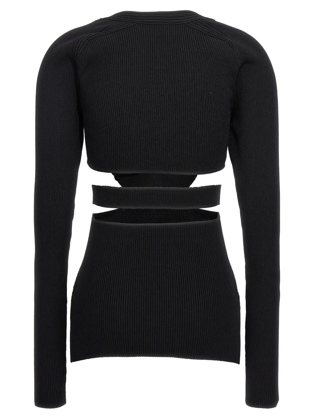 Светр Cut-out Nensi Dojaka Чорний 2 Cut-out sweater NDAW23KT029BLACK NENSI DOJAKA Black