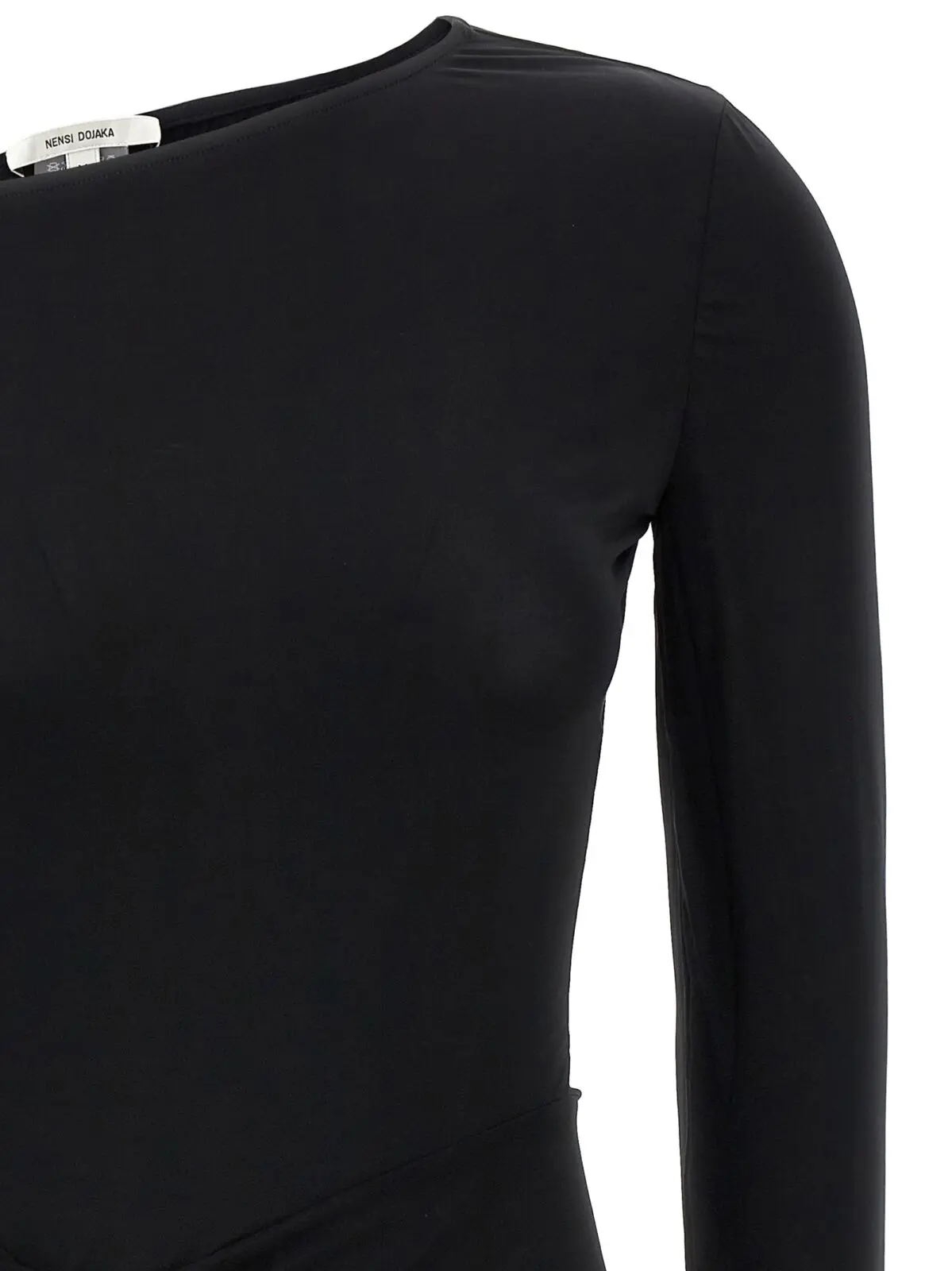 Асиметрична сукня Nensi Dojaka Чорна 3 Asymmetrical dress Woman NENSI DOJAKA Black