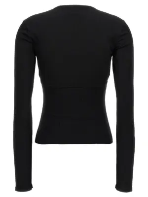 'Bustier' top NDAW24KT061BLACK NENSI DOJAKA Black