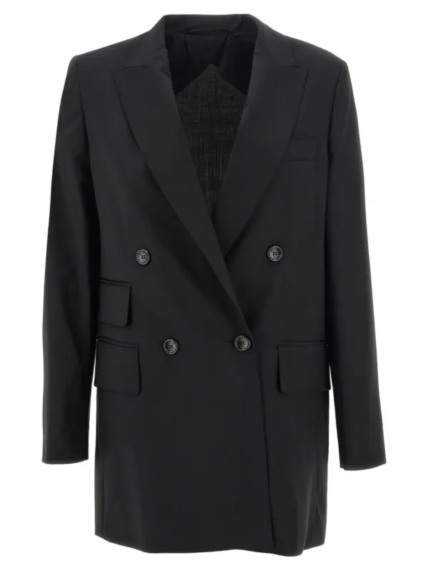 'Nebbie' blazer MAX MARA Black