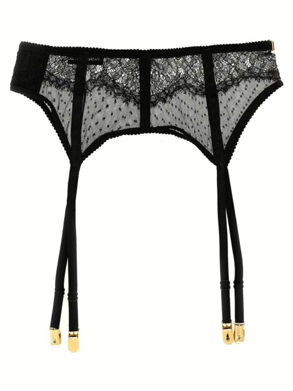 Lace garters DOLCE & GABBANA Black