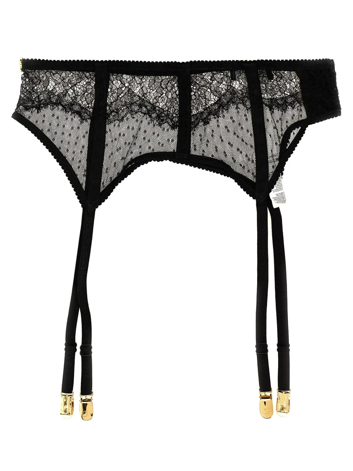 Підв'язки Dolce & Gabbana З мереживом Чорні 2 Lace garters O4A50TONO25N0000 DOLCE & GABBANA Black