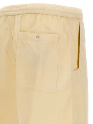 'Drawcord Overpant' pants 100% cotton OBJECTS IV LIFE White