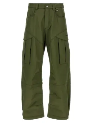 'Arr Cot Straight Cargo' pants OFF-WHITE Green