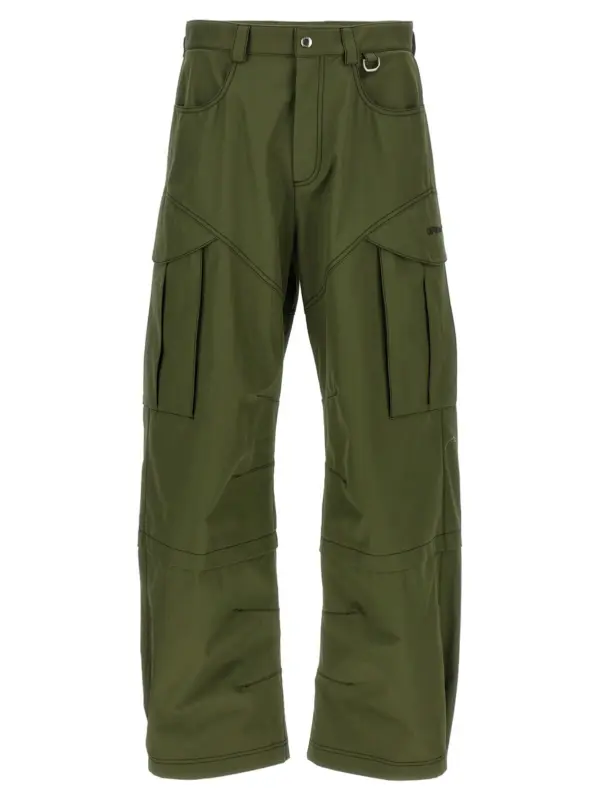 'Arr Cot Straight Cargo' pants OFF-WHITE Green
