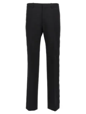 'OW Emb' pants OFF-WHITE Black