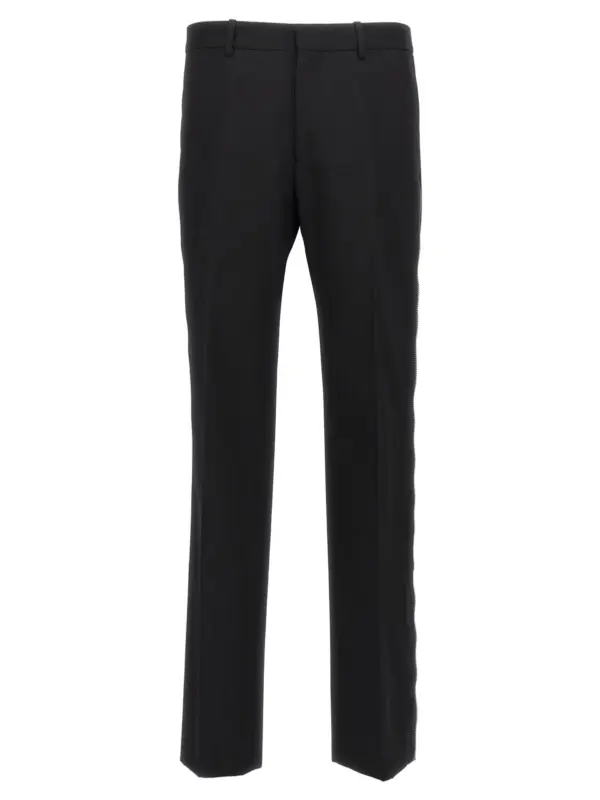 'OW Emb' pants OFF-WHITE Black