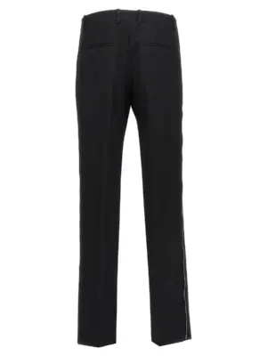 'OW Emb' pants OMCO023F23FAB00110101010 OFF-WHITE Black