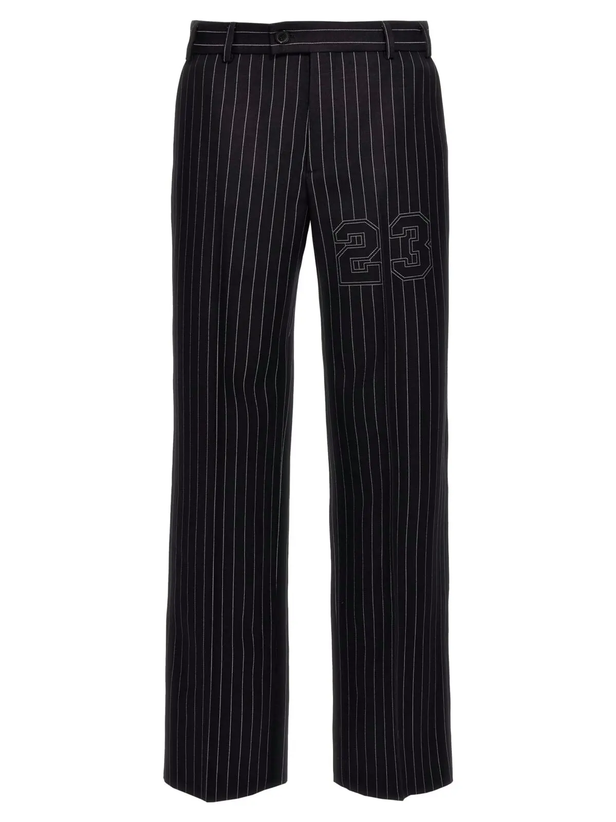 Штани 23 pinstripes Off-White Сині 1 '23 pinstripes' trousers OFF-WHITE Blue