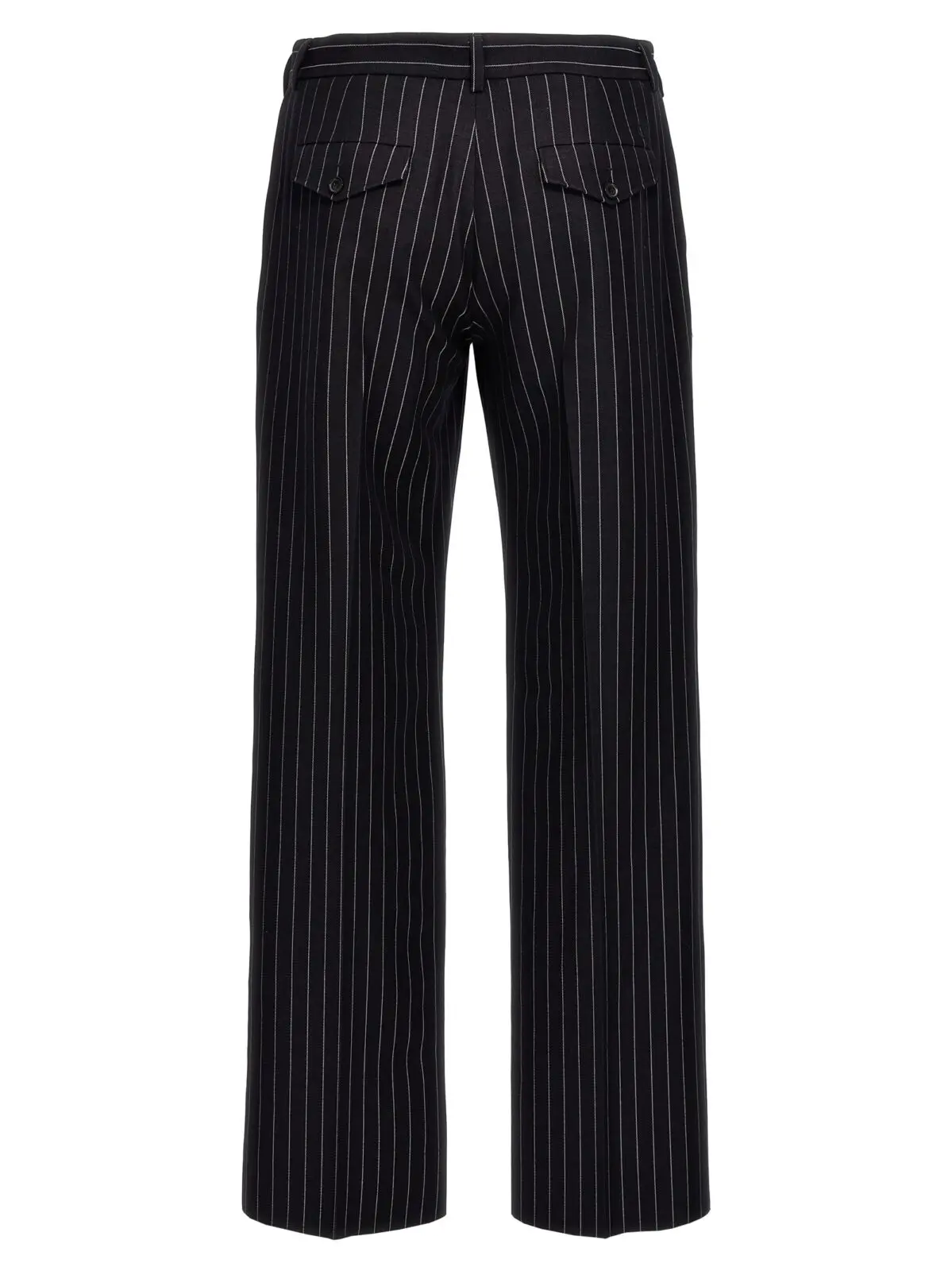 Штани 23 pinstripes Off-White Сині 2 '23 pinstripes' trousers OMCO033S24FAB00247474747 OFF-WHITE Blue