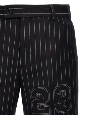 '23 pinstripes' trousers Man OFF-WHITE Blue
