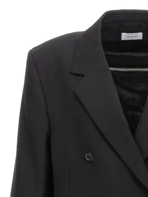 Blazer 'OW Emb' Man OFF-WHITE Black