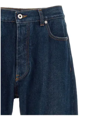 'Arr Zip Skate' jeans Man OFF-WHITE Blue