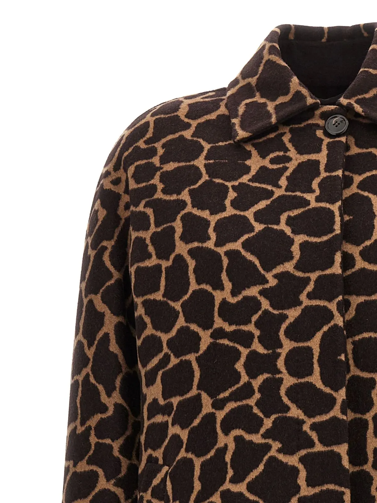 Однобортне пальто Ortica Max Mara Коричневий 3 'Ortica' coat Woman MAX MARA Brown