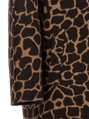 'Ortica' coat 100% virgin wool MAX MARA Brown