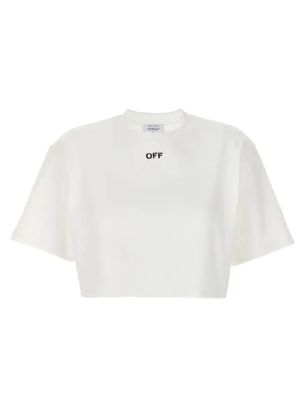 'Off stamp' T-shirt OFF-WHITE White
