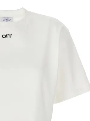 'Off stamp' T-shirt Woman OFF-WHITE White
