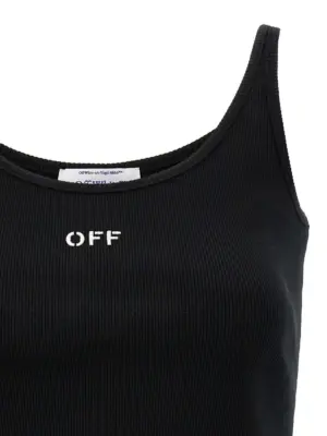 'Off stamp' top Woman OFF-WHITE Black